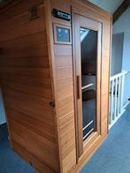 Te koop 2 persoons sauna infraplus 2 comfort red cedar, Sport en Fitness, Sauna, Gebruikt, Ophalen
