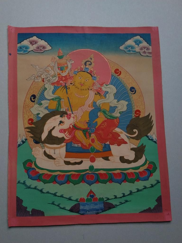 Zambala Thangka, Ophalen of Verzenden