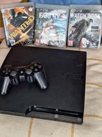 Playstation 3 - kompleet, Ophalen of Verzenden, Zo goed als nieuw, Met 1 controller, Slim