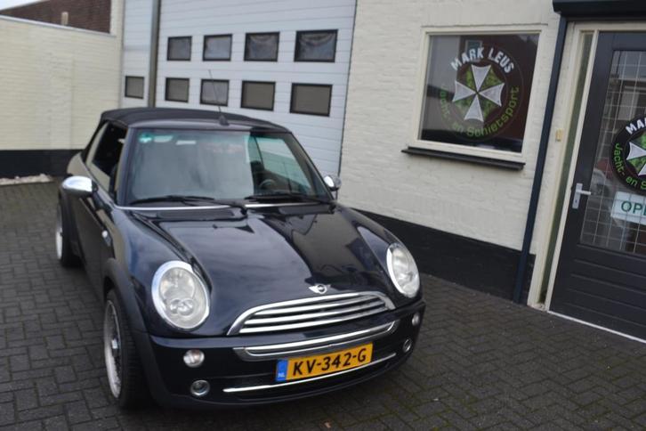 Mini Mini Cabrio 1.6 Cooper ZEER SPORTIEF, Auto's, Mini, Bedrijf, Te koop, Cabrio, ABS, Airbags, Airconditioning, Boordcomputer