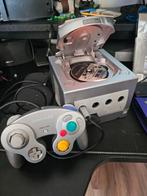 GameCube Zilver DOL-001 met 10 games., Gebruikt, Met games, Ophalen of Verzenden, Met 1 controller