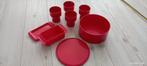 EMSA vintage botervloot, trommel, bekers camping, Huis en Inrichting, Keuken | Tupperware, Ophalen of Verzenden, Zo goed als nieuw