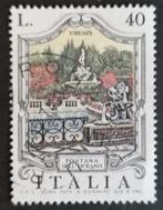ITALIË - Fontana dell'oceano Florence 1974, Postzegels en Munten, Postzegels | Europa | Italië, Verzenden, Gestempeld