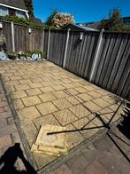 Terrastegels Yellow 40x40 + 9,5 opsluitbanden, Ophalen, Beton, 10 m² of meer, Terrastegels