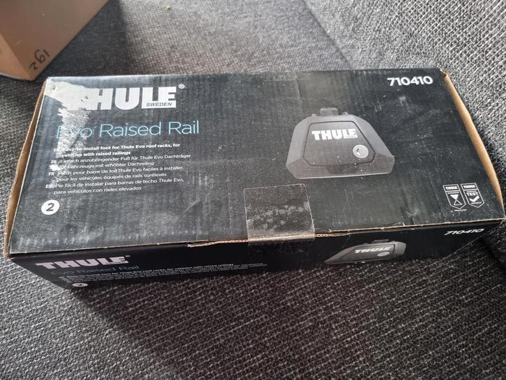 Thule Evo Raised Rail - Nieuw & Gebruikt, Auto diversen, Autospeakers, Nieuw, Ophalen