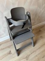 Kidsmill UP! Kinderstoel Grey wash met babyset, Kinderen en Baby's, Kinderstoelen, Ophalen, Gebruikt, Meegroeistoel