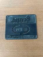 Vintage Drukplaat van Brand bier super zeldzaam !!, Ophalen of Verzenden, Gebruikt, Reclamebord