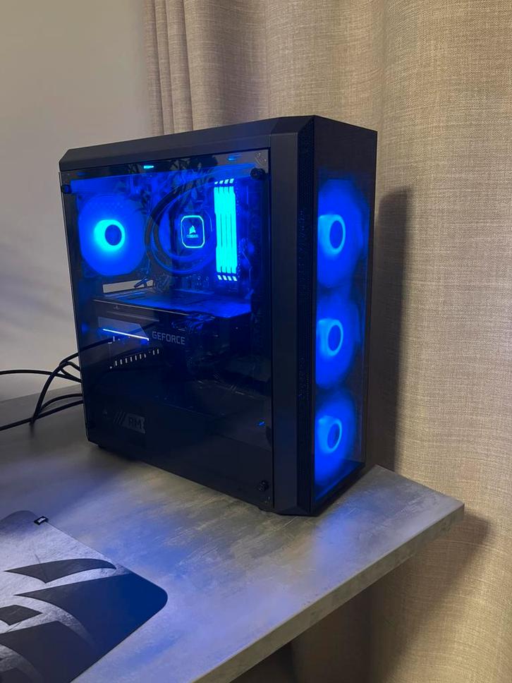 Game PC | 7 3700X | RTX 3070 | 32GB | 2TB SSD, Computers en Software, Desktop Pc's, Zo goed als nieuw, 4 Ghz of meer, SSD, 32 GB