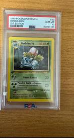 Herbizarre 1e editie psa 10, Hobby en Vrije tijd, Verzamelkaartspellen | Pokémon, Ophalen of Verzenden, Zo goed als nieuw, Losse kaart