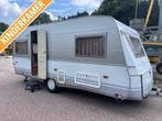 Dethleffs Family 480 TK; 2xzit stapelbed voortent, Caravans en Kamperen, Caravans, Bedrijf, Treinzit, Tot en met 5, 1000 - 1250 kg