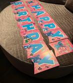 Stitch happy birtday slinger / banner versiering, Hobby en Vrije tijd, Feestartikelen, Ophalen of Verzenden, Nieuw, Versiering