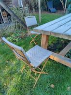 Tuinstoelen - Set van 2, Tuin en Terras, Ophalen, Gebruikt, Metaal, Inklapbaar