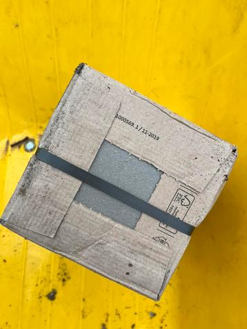 Muis grijze vloer tegels 15x15 Mosa - 3,75m2 beschikbaar voor biedingen