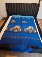 kinderdekbed tractor, Ophalen, Blauw, Dekbedovertrek, Zo goed als nieuw