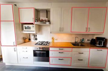Keuken frontjes IKEA type ADEL