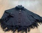 One size trui poncho nieuwstaat, Ophalen of Verzenden, Zo goed als nieuw, Maat 42/44 (L), Zwart
