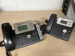 Voip telefoonset, Telecommunicatie, Vaste telefoons | Handsets en Draadloos, Ophalen of Verzenden, Gebruikt, 2 handsets