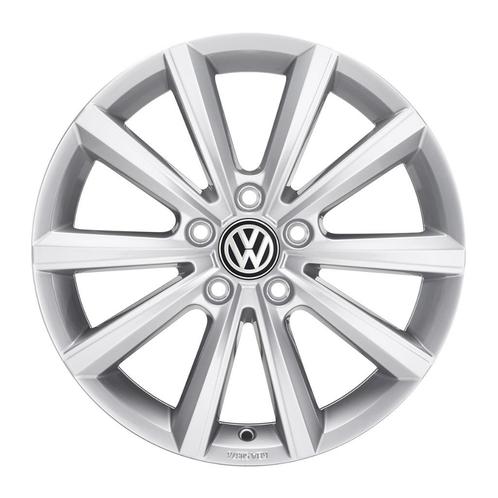 Set Volkswagen Merano Velgen + Continental WinterContact, Auto-onderdelen, Banden en Velgen, Velg(en), Winterbanden, 16 inch, 195 mm