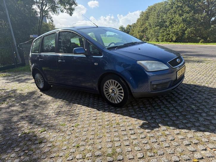 Ford C-Max 1.6 Tdci 80KW 2007 Blauw, Auto's, Ford, Bedrijf, C-Max, Diesel, B, MPV, Handgeschakeld, Origineel Nederlands, Blauw