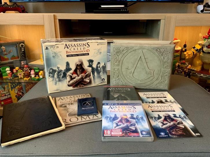 Assassin's Creed Brotherhood Codex Edition, Spelcomputers en Games, Games | Sony PlayStation 3, Zo goed als nieuw, Avontuur en Actie