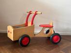 Houten speel bakfiets, Kinderen en Baby's, Speelgoed | Houten speelgoed, Ophalen, Gebruikt, Rij- of Hobbelspeelgoed