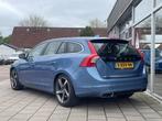Volvo V60 2.4 D6 AWD Plug-In Hybrid Momentum Automaat/Cruise, Automaat, Blauw, Leder en Stof, Vierwielaandrijving