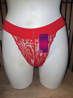 Nieuwe sexy string met elastische band maatje S/M, Verzenden, Rood, String