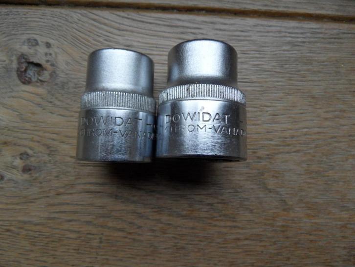 Dowidat (Gedore) D19 maat 20 24 dop 1/2 aandrijving (6 kant), Auto diversen, Autogereedschap, Zo goed als nieuw, Ophalen of Verzenden