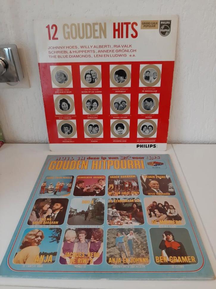 Vintage Vinyl LP's - Gouden Hits & Hitpourri, Cd's en Dvd's, Vinyl | Pop, Gebruikt, 1960 tot 1980, 12 inch, Ophalen of Verzenden