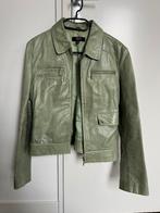 Groen leren jas Arma, Arma, Ophalen of Verzenden, Maat 36 (S), Gedragen