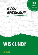 Even Spieken - Wiskunde, VMBO, Wiskunde A, Ophalen of Verzenden, Zo goed als nieuw