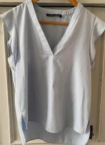 Zara blouse maat S, Ophalen of Verzenden, Zo goed als nieuw, Blauw, Korte mouw