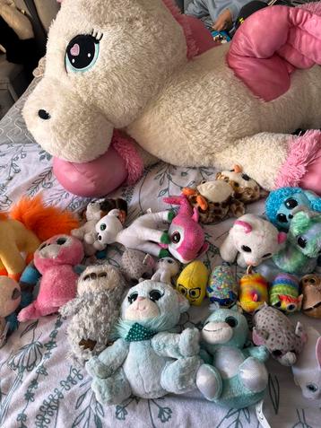 Grote knuffel pony  beschikbaar voor biedingen