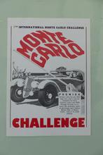 Brochure Monte Carlo Challenge 1996, Ophalen of Verzenden, Gelezen, Overige merken