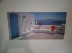 wanddecoratie Santorini - canvasdoek, Ophalen, Gebruikt