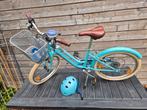 Blauwe Kinderfiets met Mand - 20 inch, Ophalen, Nieuw, Handrem, Decathlon