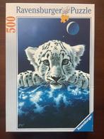 ZGAN puzzel 500 Mijn wereld Schimmel Witte Tijger 100% compl, Ophalen of Verzenden, 500 t/m 1500 stukjes, Zo goed als nieuw, Legpuzzel