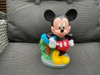 Zgan Disney Mickey Mouse bij brievenbus spaarpot met dop, Verzamelen, Ophalen, Mickey Mouse, Zo goed als nieuw, Beeldje of Figuurtje