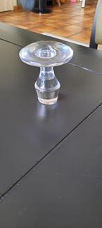 Mooie Karafstop/Stop voor karaf. Leerdam., Antiek en Kunst, Antiek | Glas en Kristal, Ophalen