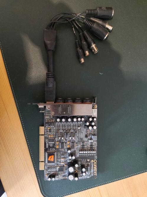 Infrasonic Quartet - Professionele Audio Interface (PCIe), Computers en Software, Geluidskaarten, Gebruikt, Ophalen of Verzenden