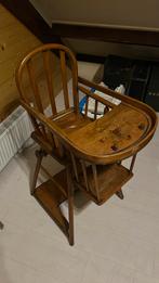 Antieke kinderstoel hout, Ophalen