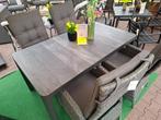 Tuinset, Tuin en Terras, Tuinsets en Loungesets, Ophalen, 4 zitplaatsen, Aluminium, Zo goed als nieuw