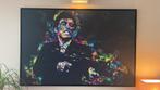 Scarface Tony Montana canvas ingelijst supergroot 150 x 100, Huis en Inrichting, Woonaccessoires | Schilderijen, Tekeningen en Foto's