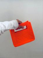 Minimalistische handtas of feltbag NIEUW, Ophalen of Verzenden, Nieuw, Oranje, Handtas