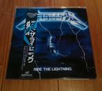 Metallica - Ride the Lightning Japan + Obi zgan NM, Cd's en Dvd's, Vinyl | Hardrock en Metal, Ophalen of Verzenden, Zo goed als nieuw
