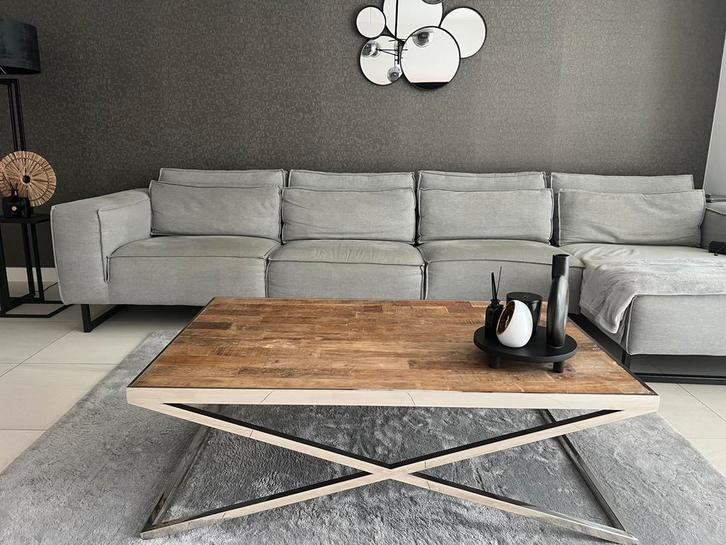 Richmond set salontafel en eettafel, Huis en Inrichting, Tafels | Salontafels, Zo goed als nieuw, Minder dan 50 cm, 50 tot 100 cm