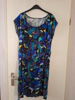 Zomerjurk viscose, Blauw, Maat 46/48 (XL) of groter, Ophalen of Verzenden, Zo goed als nieuw