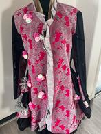 Nieuwe exclusieve zwart/rosé Carnavalsjas maat l/xl., Kleding | Dames, Carnavalskleding en Feestkleding, Ophalen of Verzenden