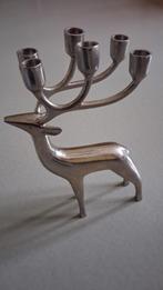 Rendier kandelaar, Ophalen, Gebruikt, Overige kleuren, Metaal