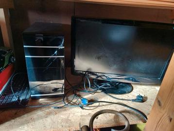 Medion desktop Intel i5 met beeldscherm beschikbaar voor biedingen